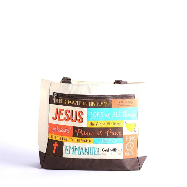 Tote Canvas Names Of Jesus