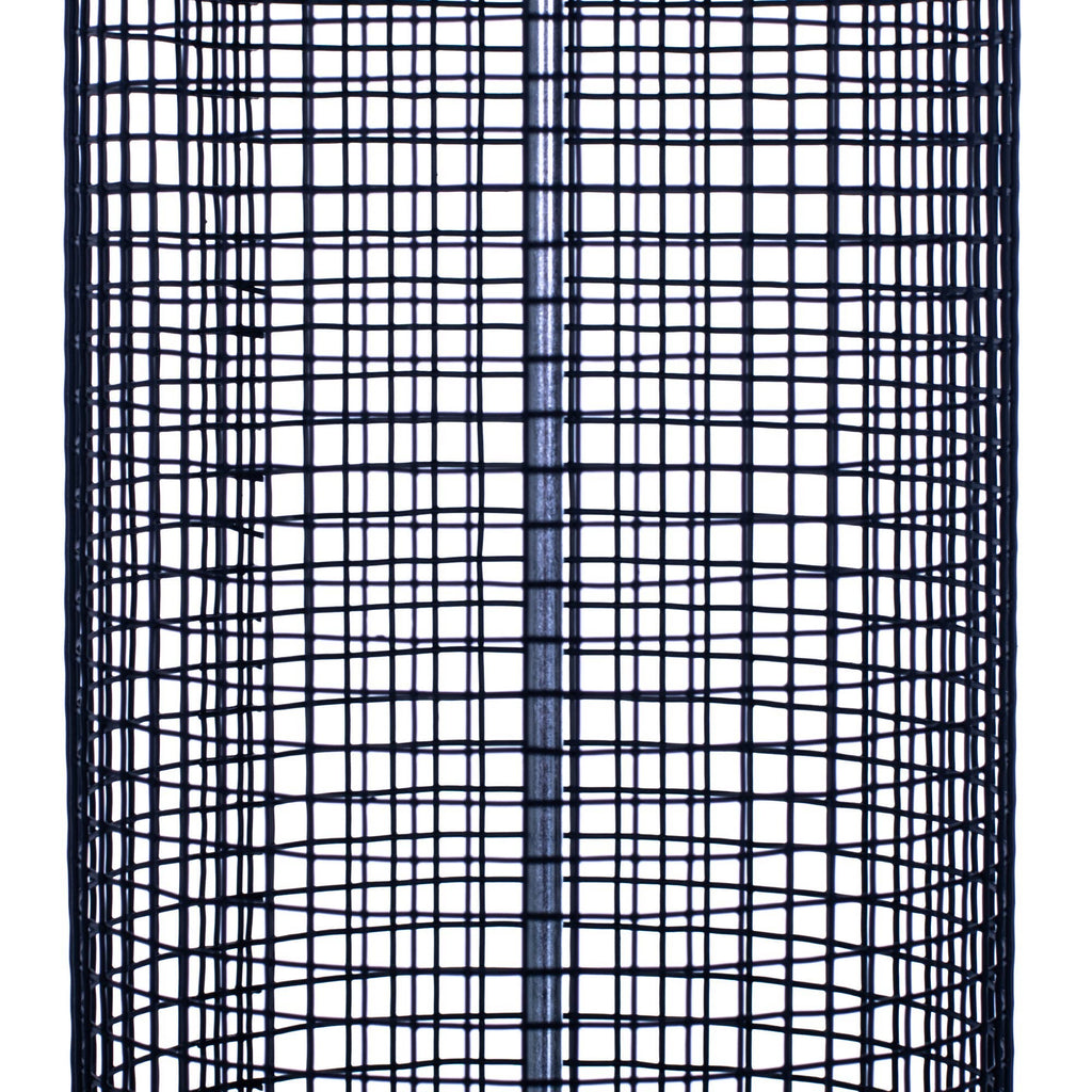 12-in Copper Finish Mesh Metal Secure Cap Cover Bird Feeder