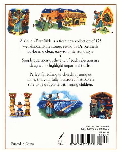 A Child's First Bible with Handle  USED