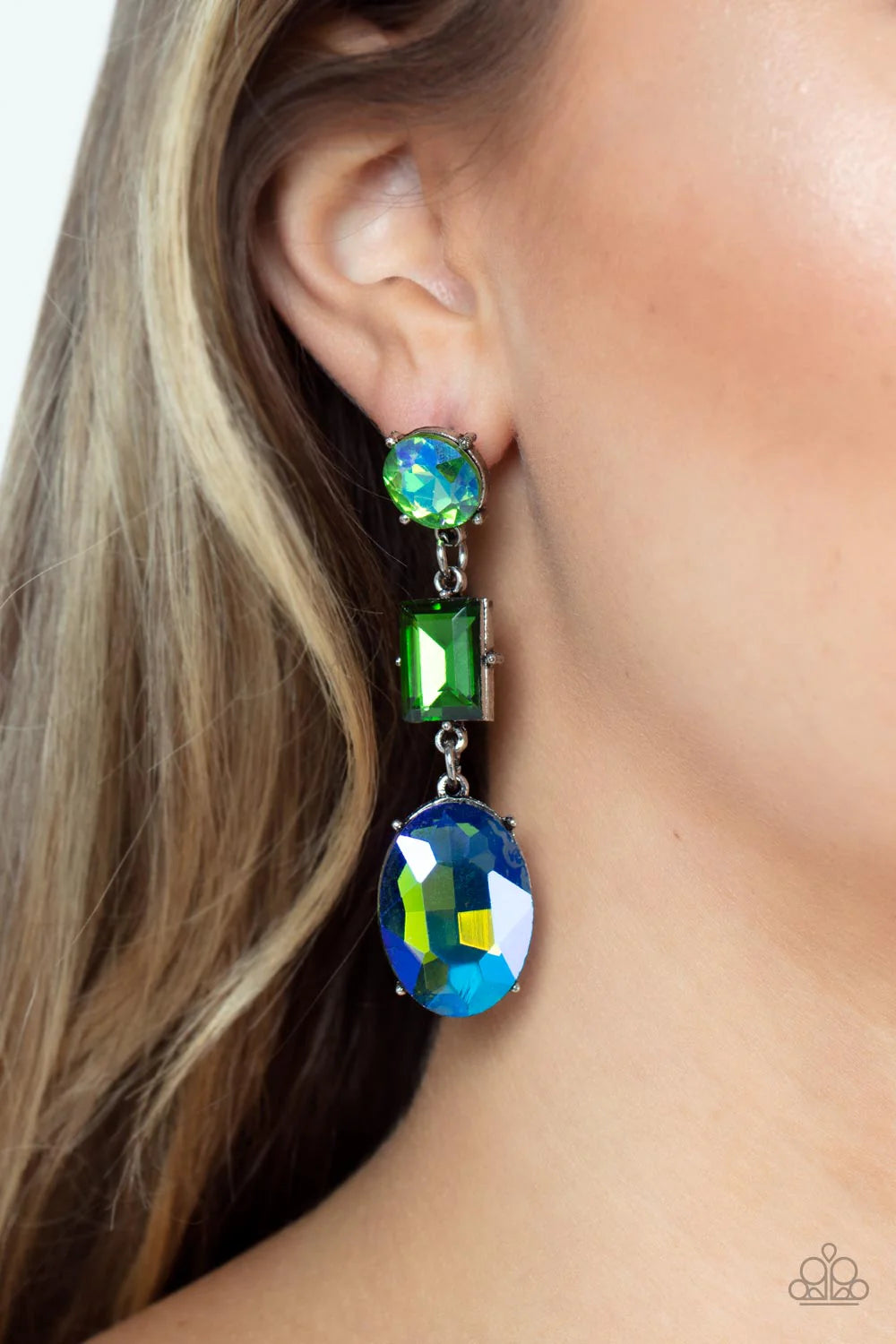 Extra Envious - green earring