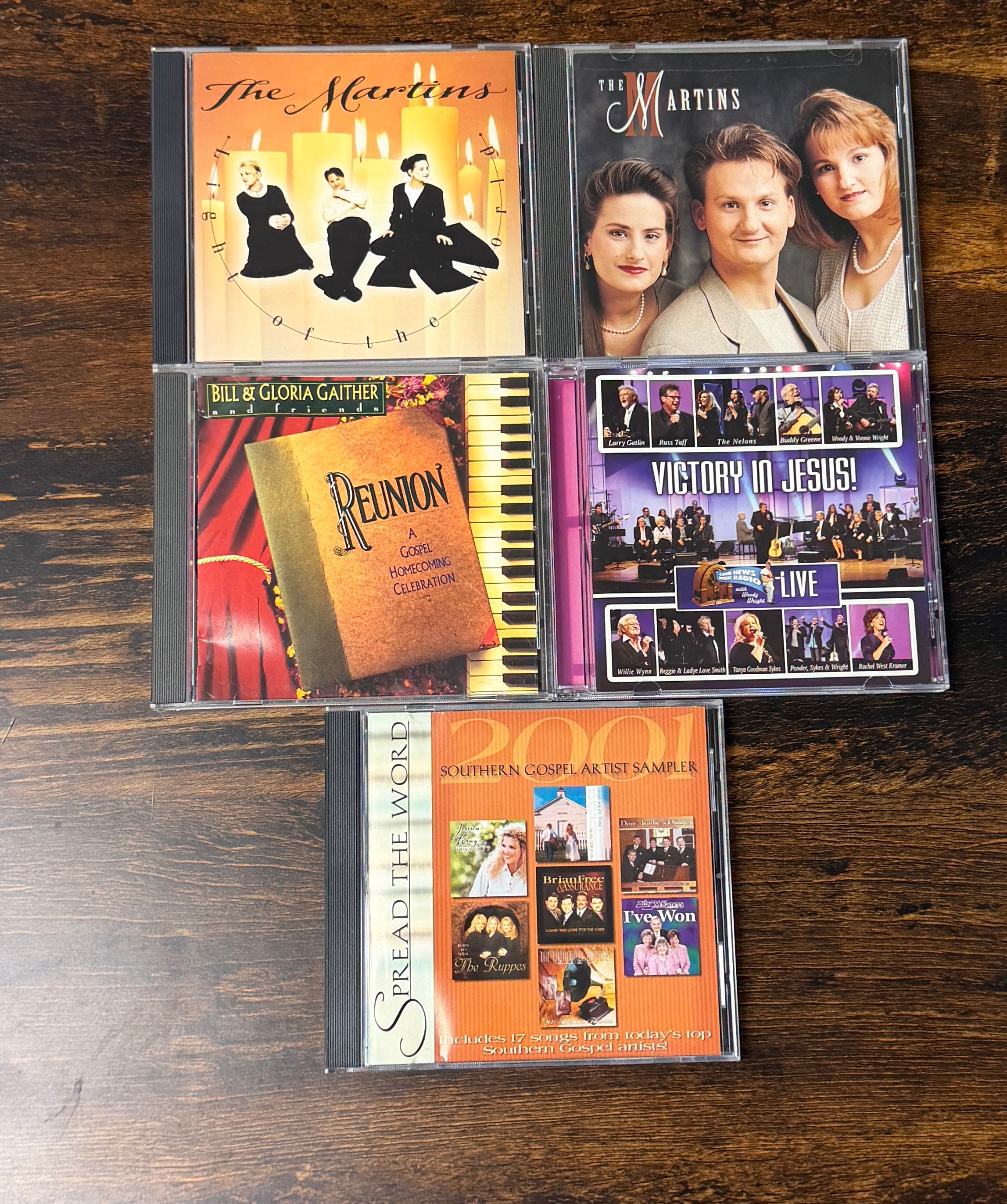 Gaither and Friends Music CDs Bundle Set of Five