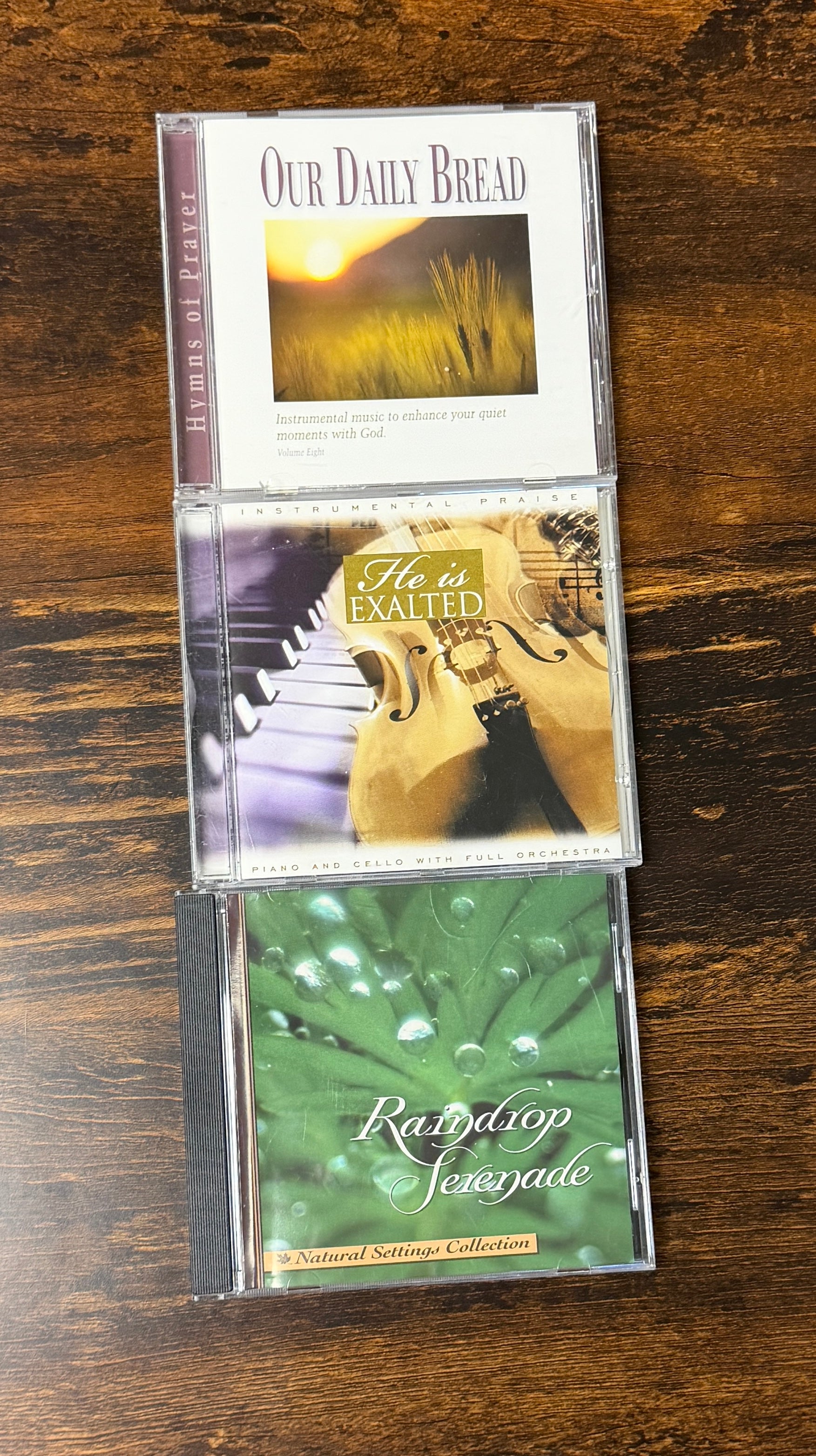Instrumental Music CDs VARIOUS set of three