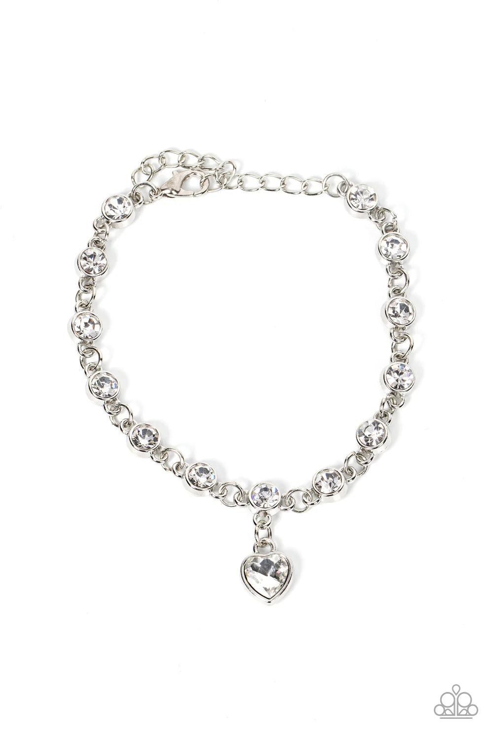 Truly Lovely - white - Silver bracelet
