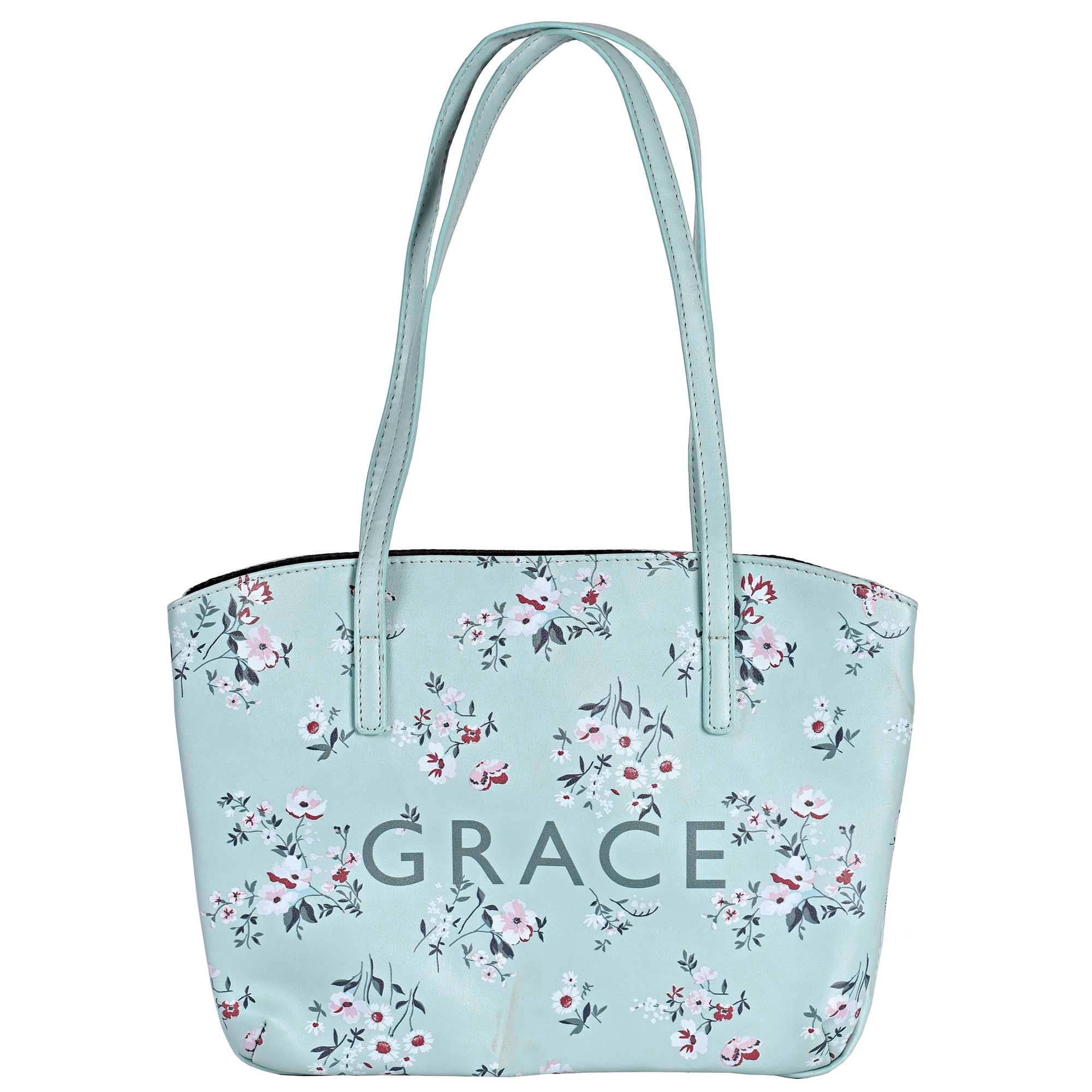 Bible Case Wedge Grace Floral Mint