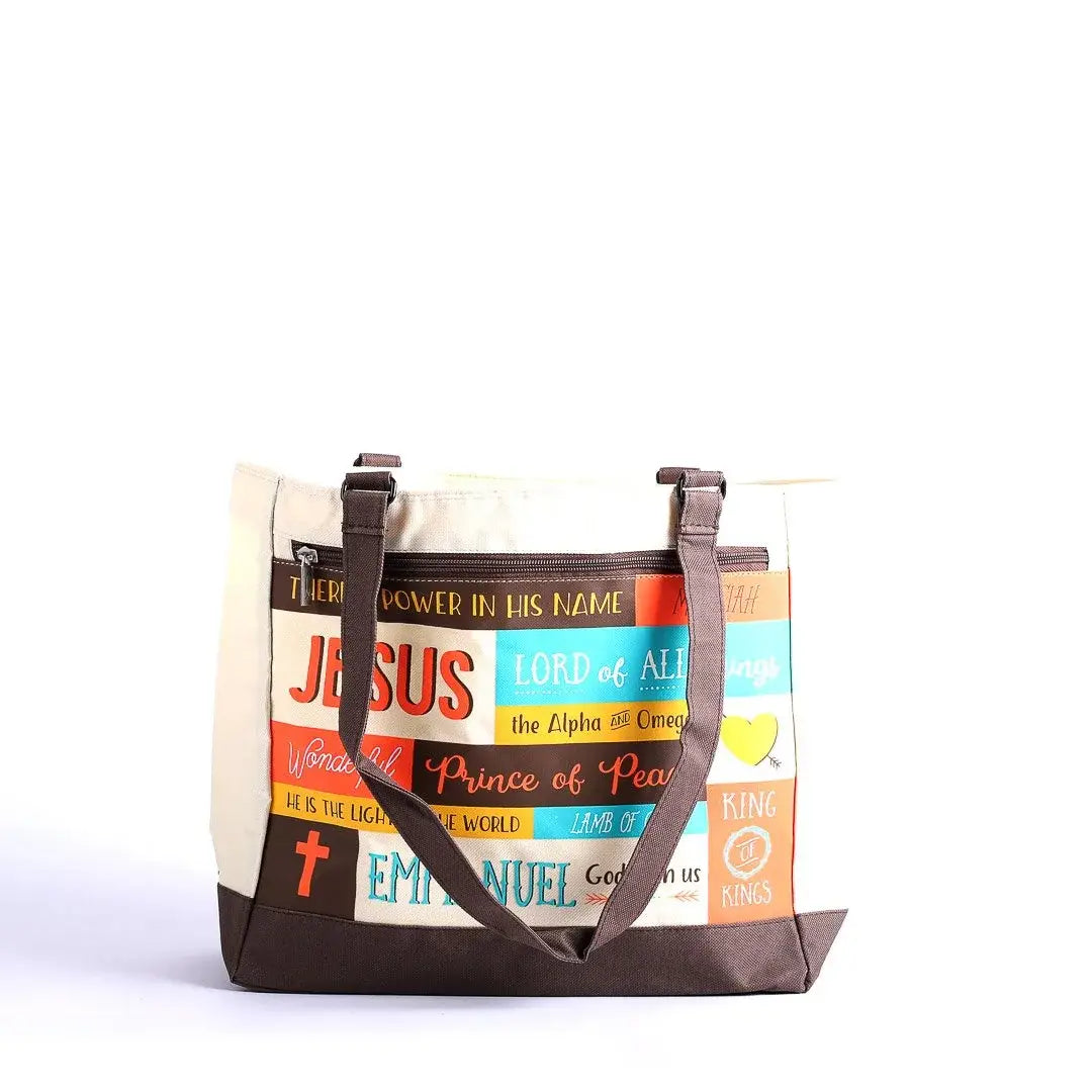 Tote Canvas Names Of Jesus