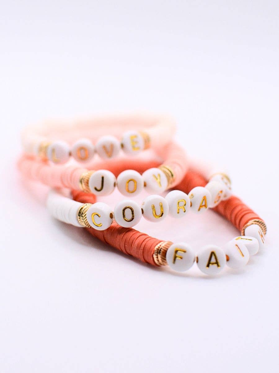 Inspirational Word Bracelet – Joy One Bracelet