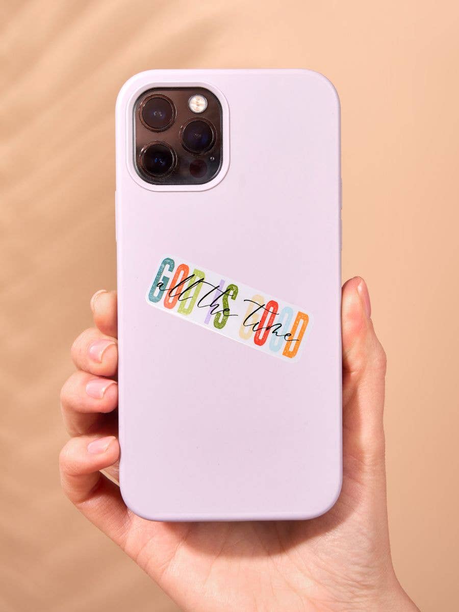 God Is Good Sticker – Christian Faith, Jesus