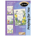 Boxed Cards: Praying for you-Florals & Butterflies - Set of 12