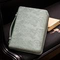 Bible Case Floral LIGHT Green