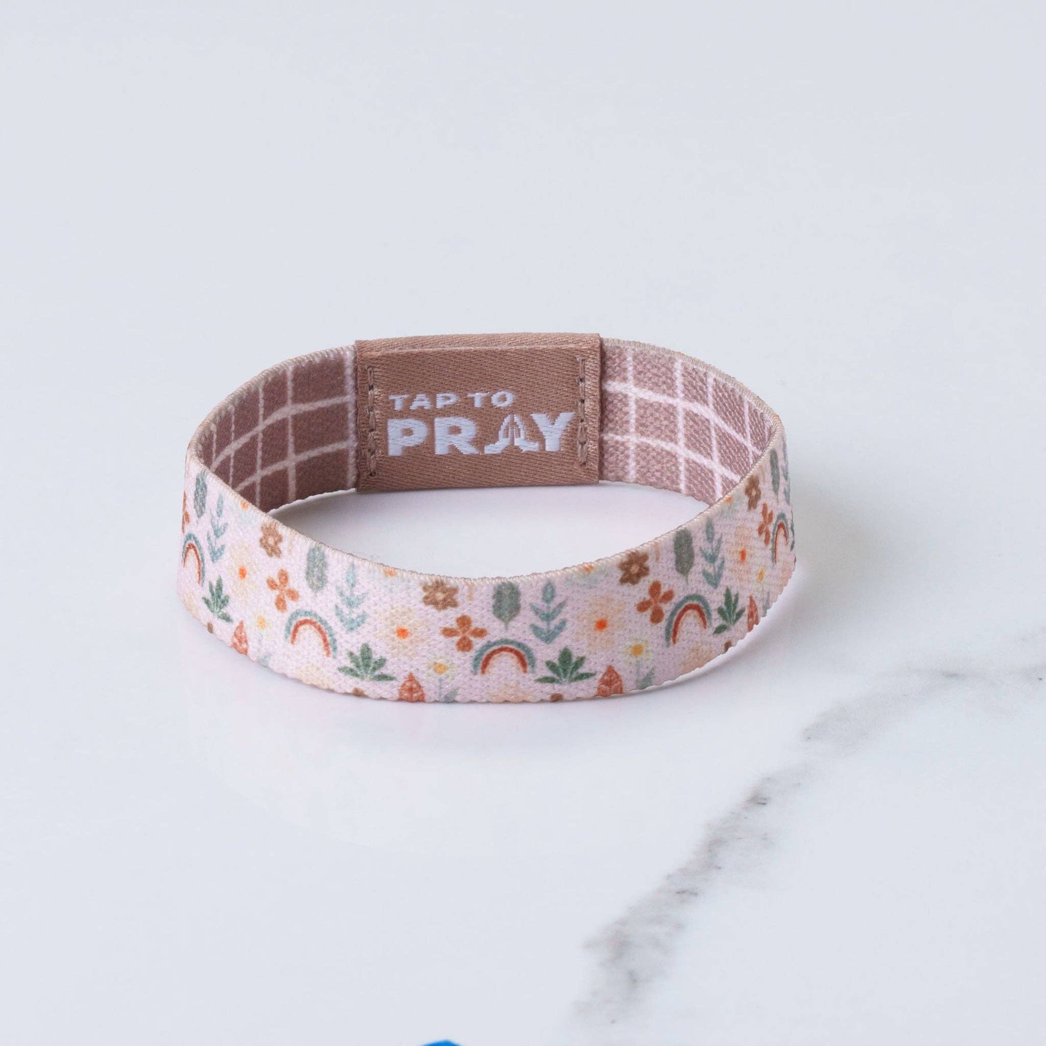 Tap To Pray® Wristband – Prairie & Plaid