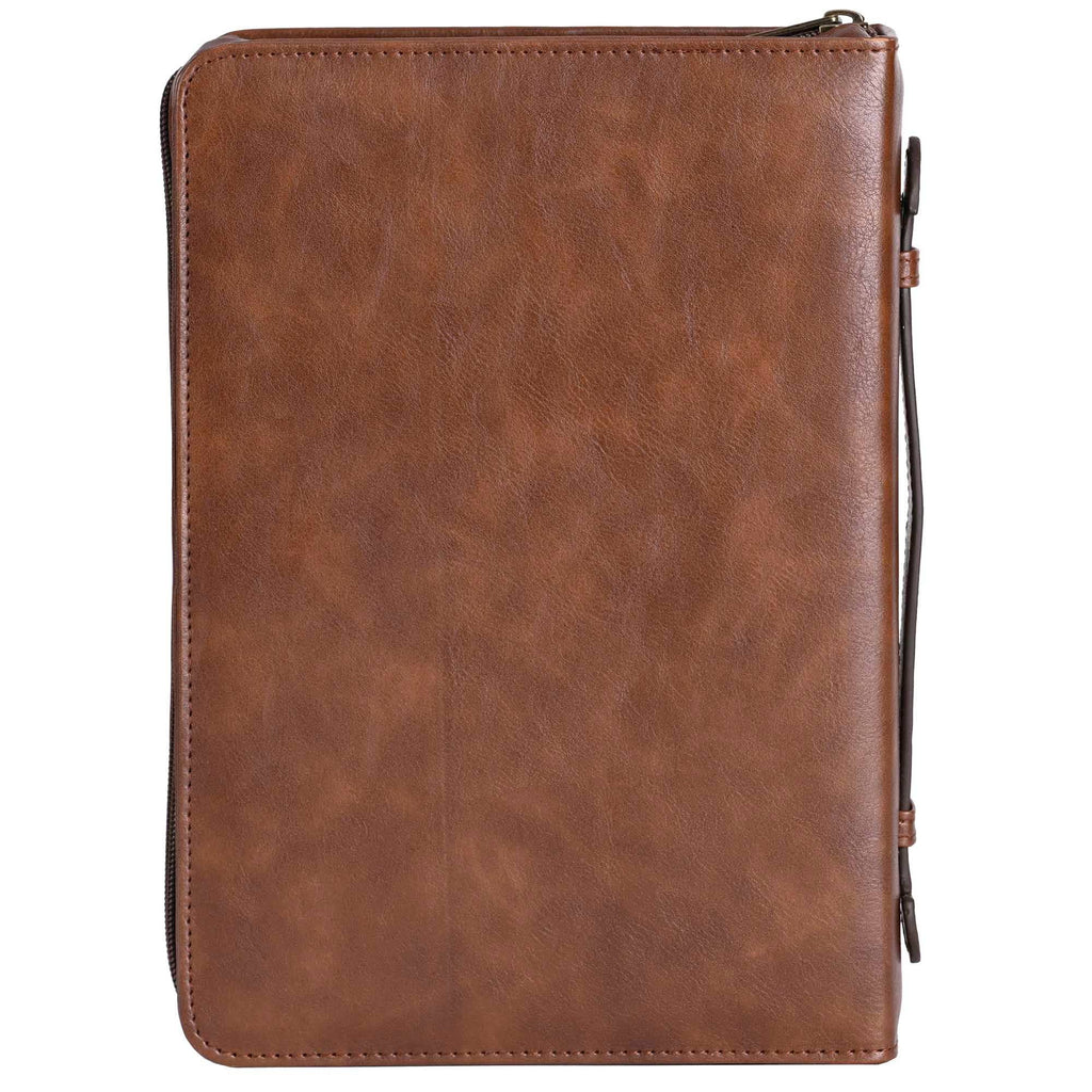 Bible Case For I Know The Plans Brown Lg