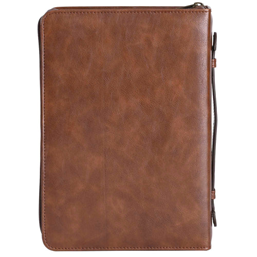 Bible Case For I Know The Plans Brown Lg