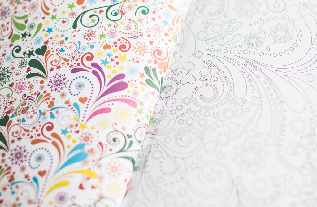 Adult Coloring Book: Stress Relieving Travel Size