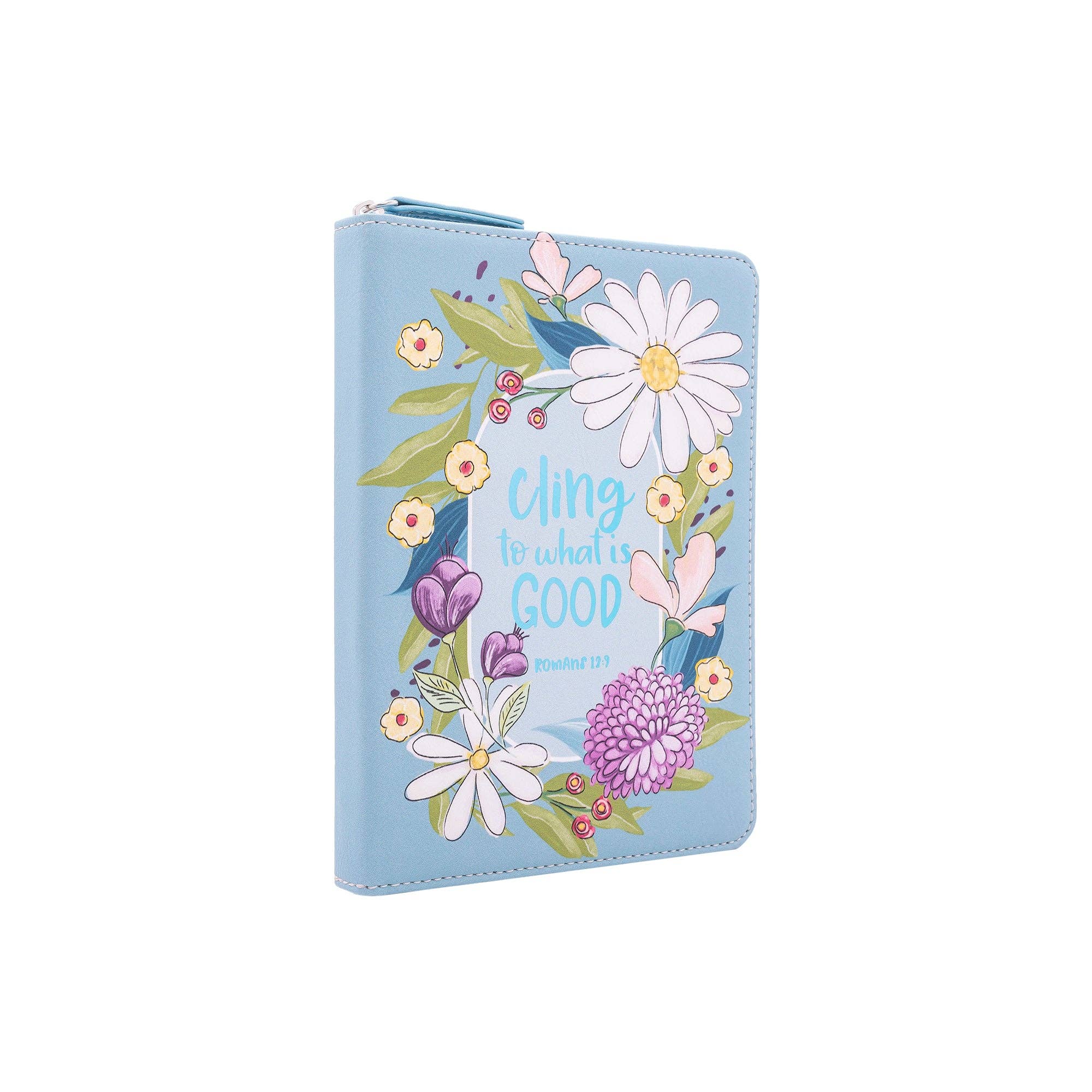 Faux Leather Journal: Cling to what is Good, Romans 12:9
