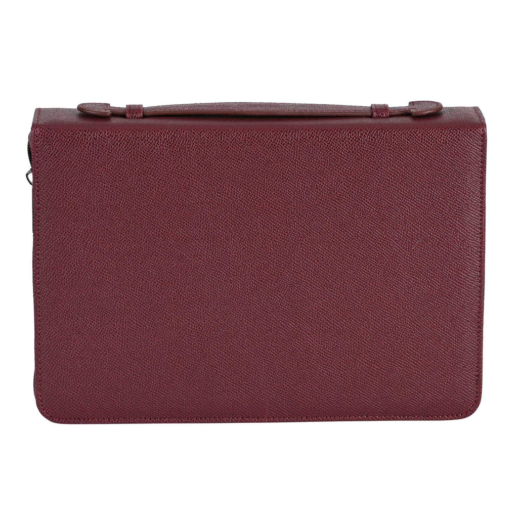 Bible Case Cross John 3:16 Burgundy