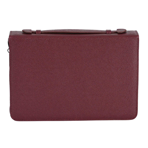 Bible Case Cross John 3:16 Burgundy