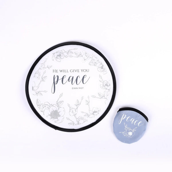Foldable Hand Fan Peace ONE