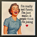 Funny Retro Sassy Magnet