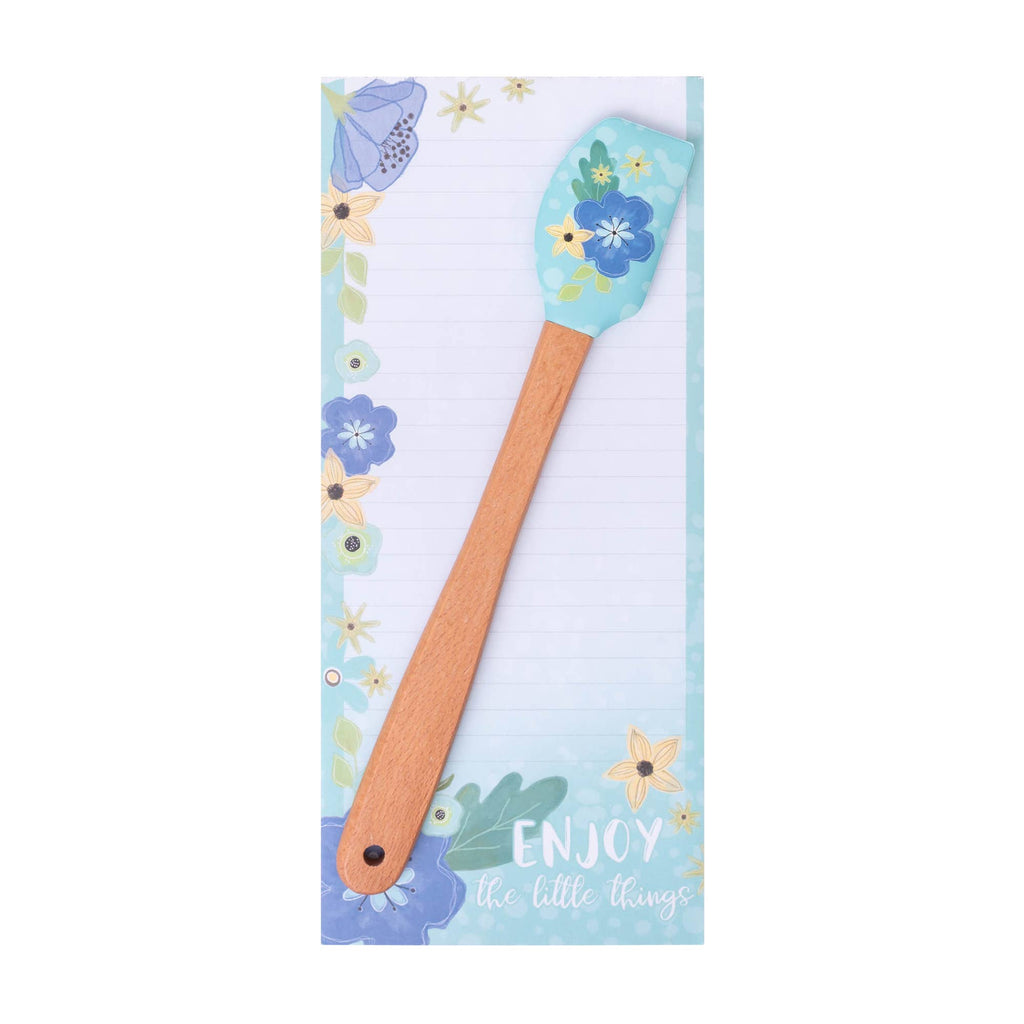 Kitchen Gift Set: Enjoy the Little Things - Spatula and Notepad