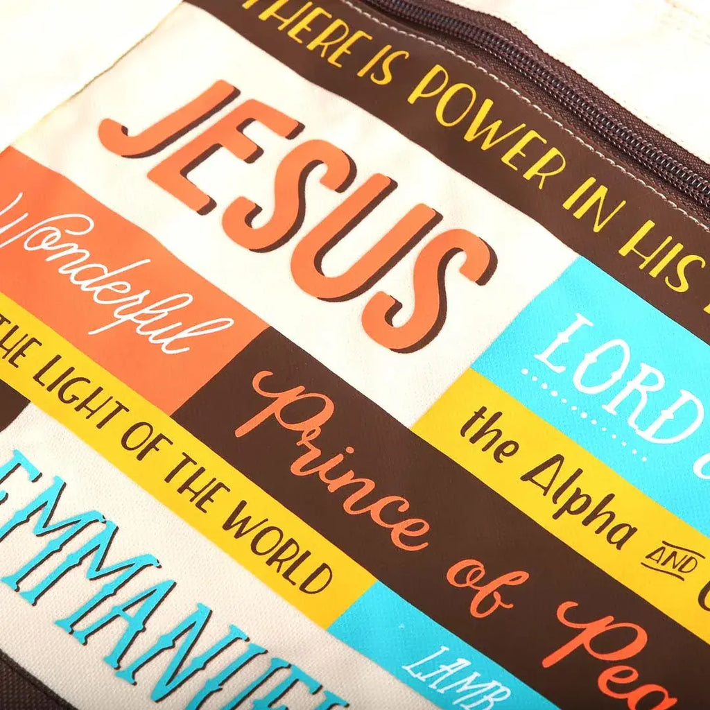 Tote Canvas Names Of Jesus