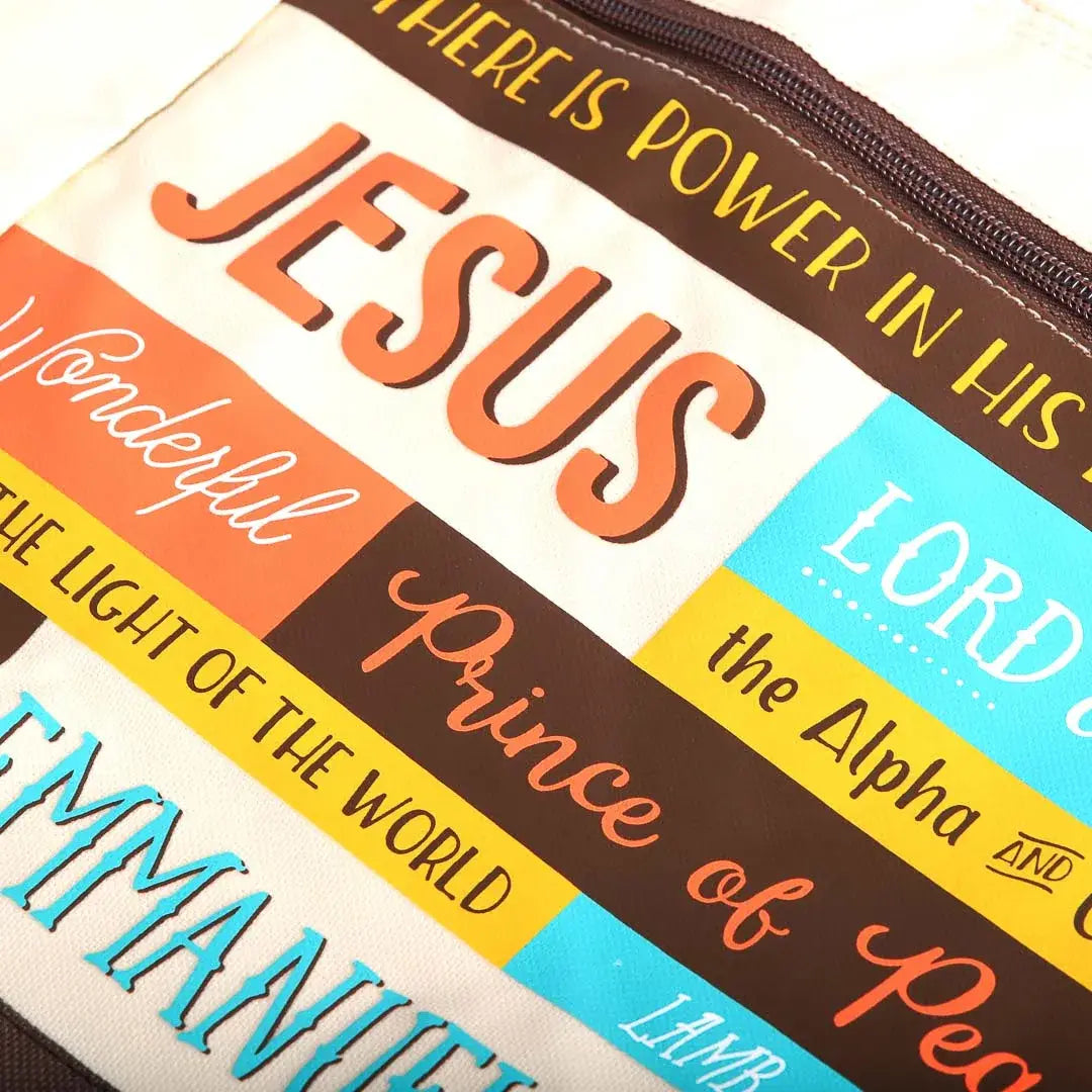 Tote Canvas Names Of Jesus