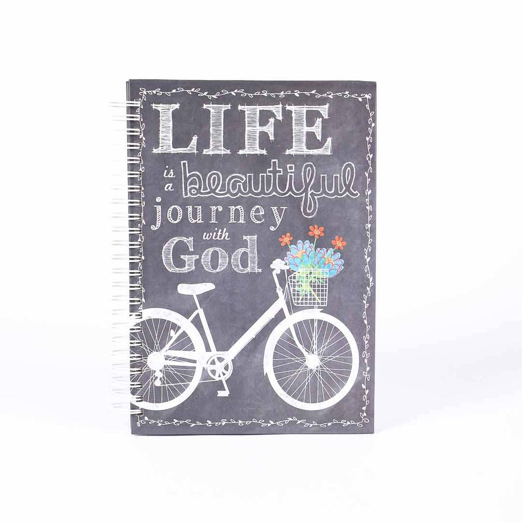 Journal Spiral Life Is A Beautiful Journey