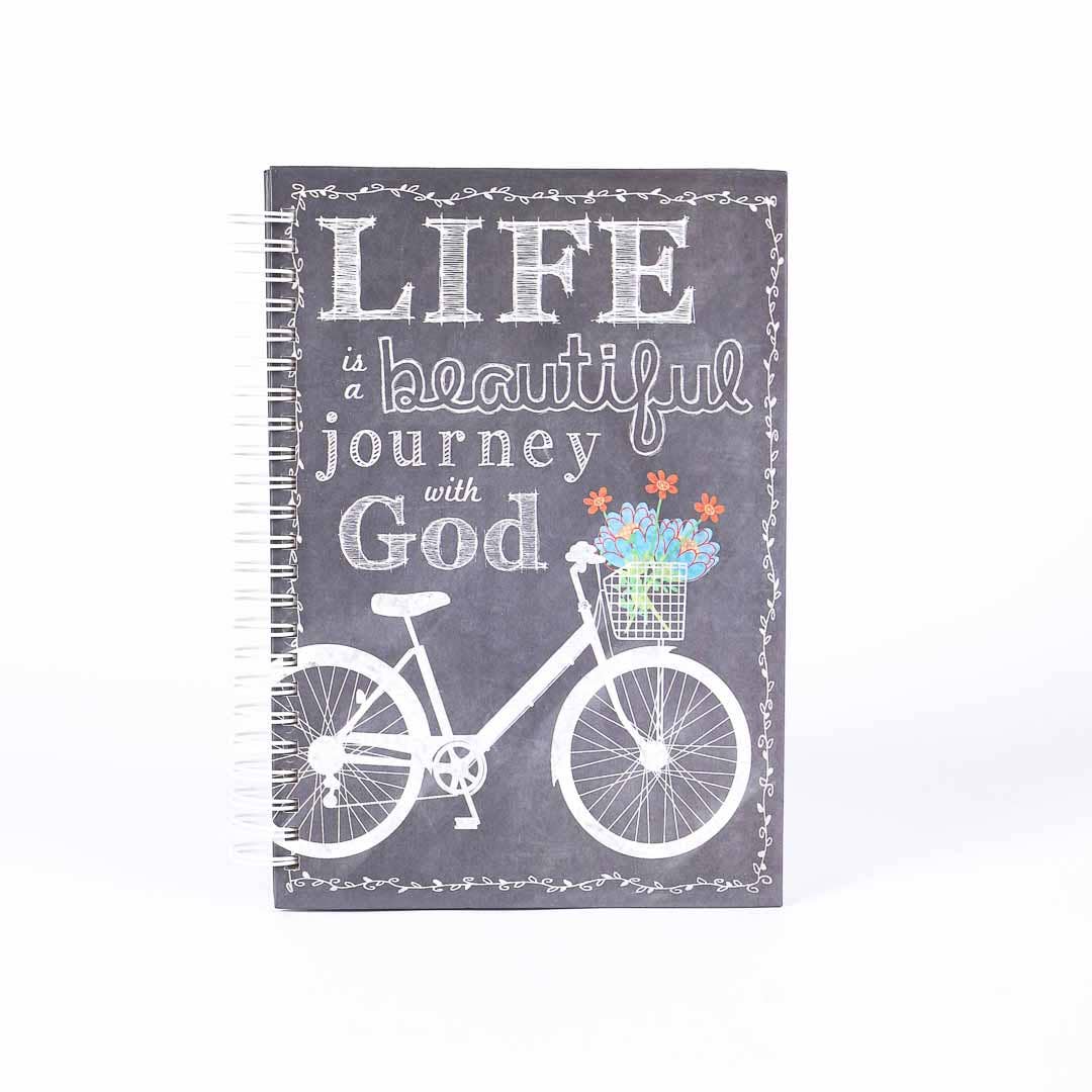 Journal Spiral Life Is A Beautiful Journey