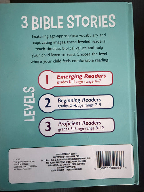 3 Bible Stories USED