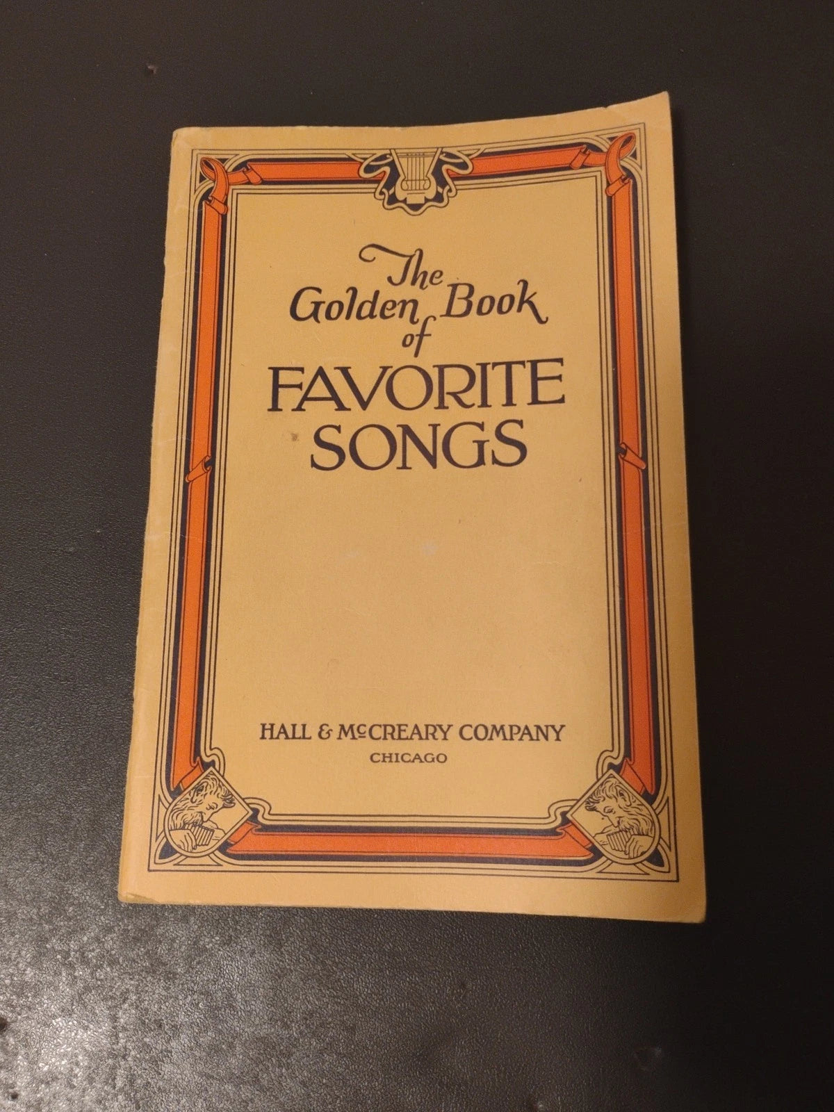 The Golden Book of Favorite Songs Hall McCreary Co