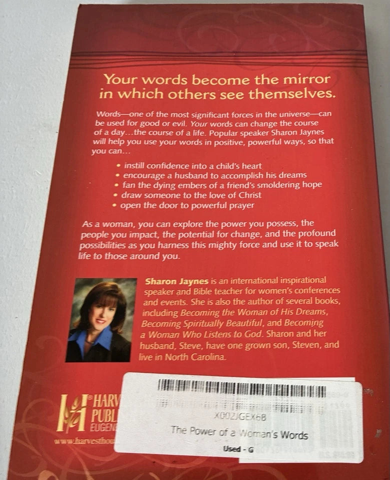 The Power of a Woman's Words USED BOOK